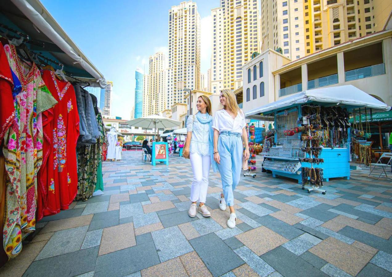 Luxury Jbr - Sea View - 5* Beach Resorts Access! Dubaj Zewnętrze zdjęcie